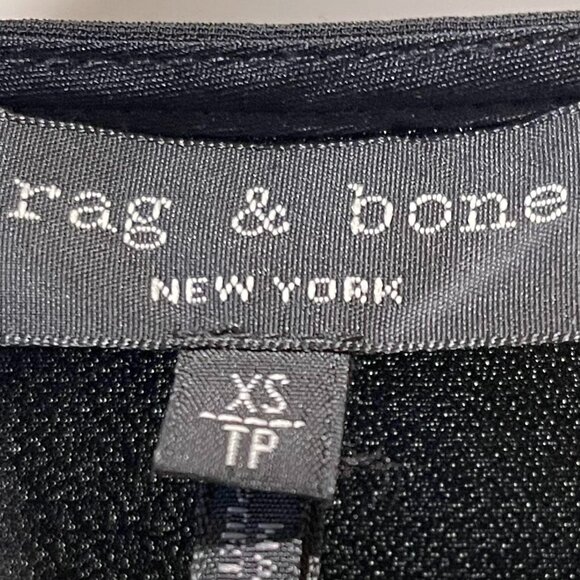 Rag & Bone Eliza Side-Tie Tank Top - Black (XS) - Picture 9 of 9